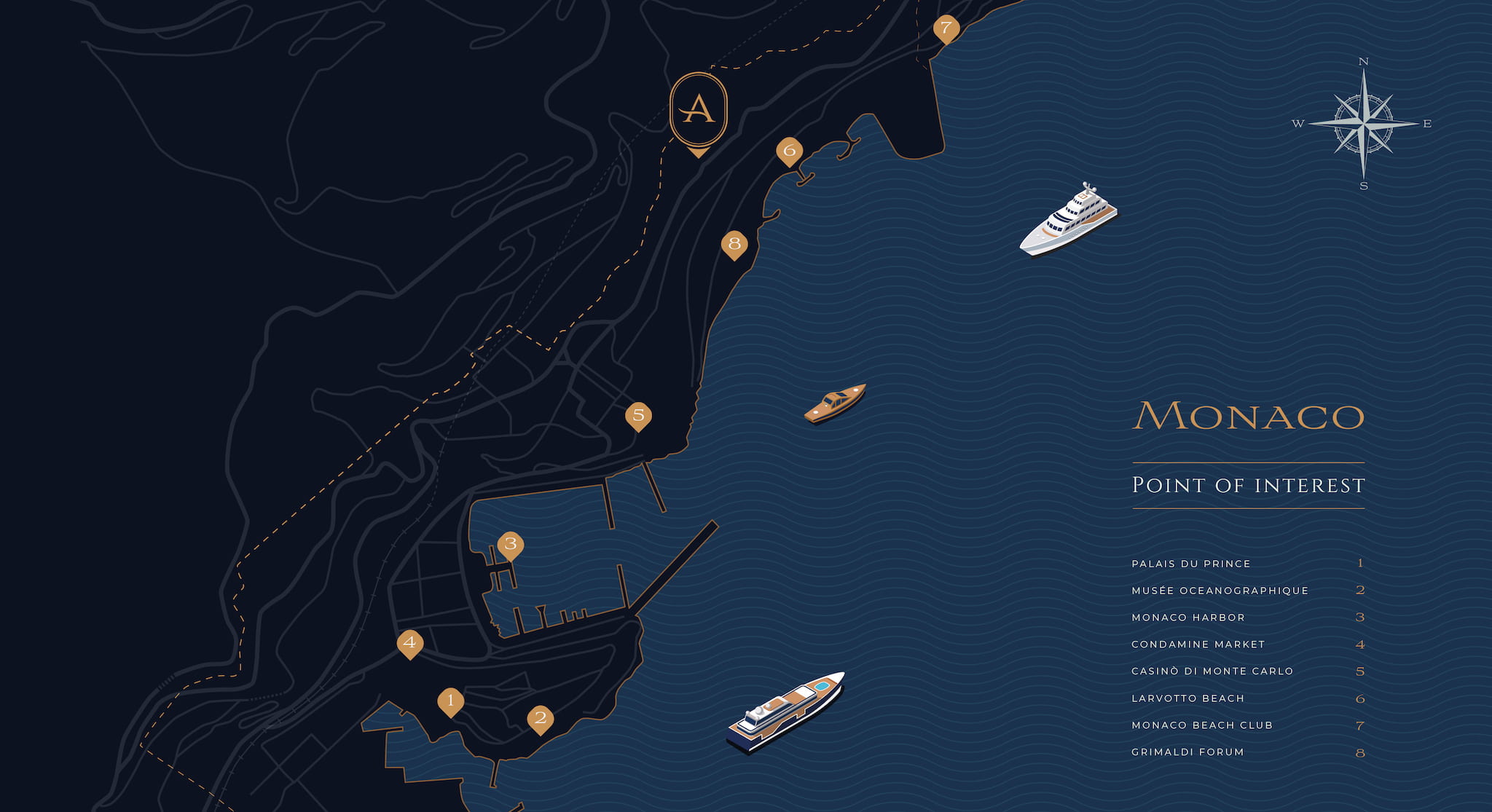 Monaco Point of Interest
