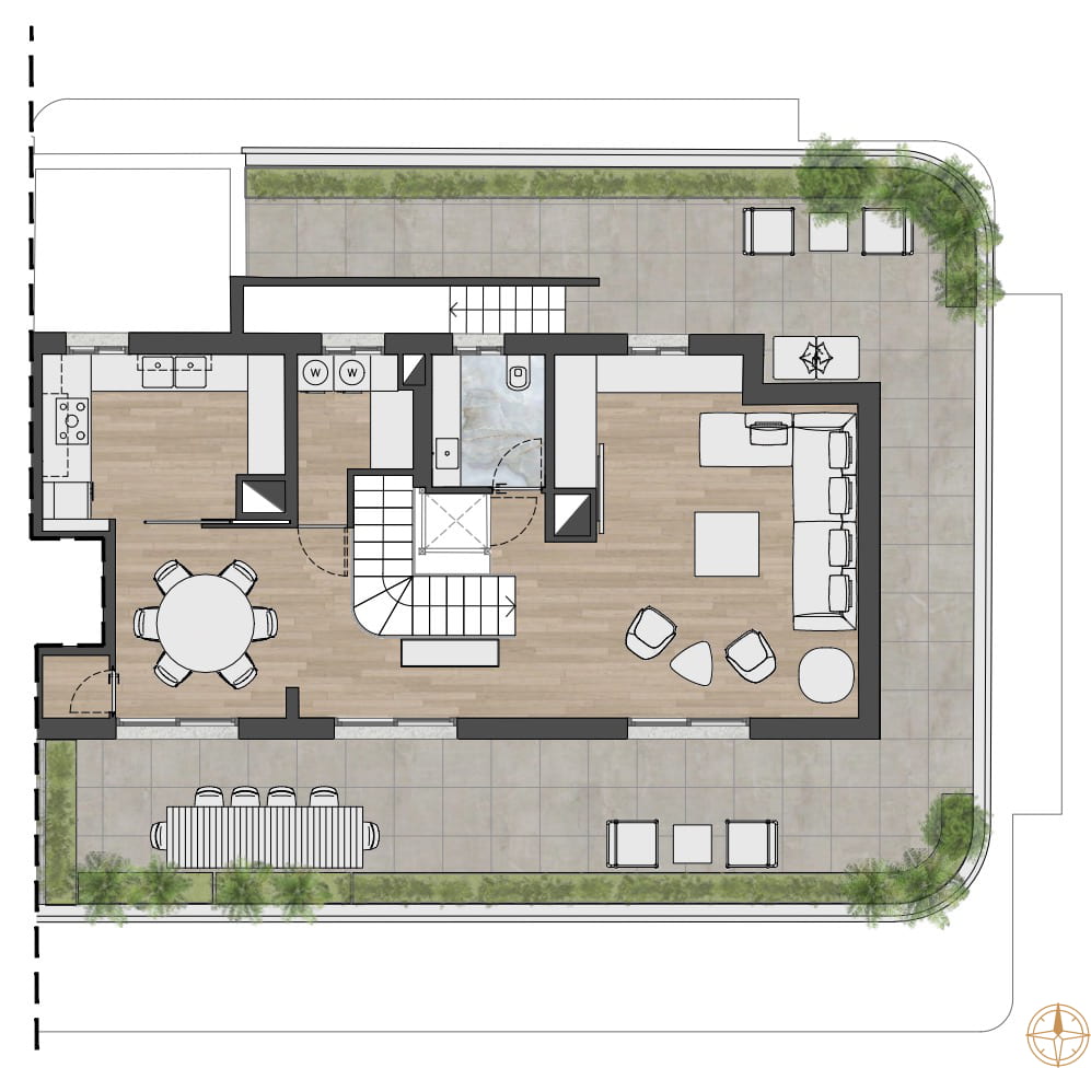 Sole Penthouse Monaco 10th floor