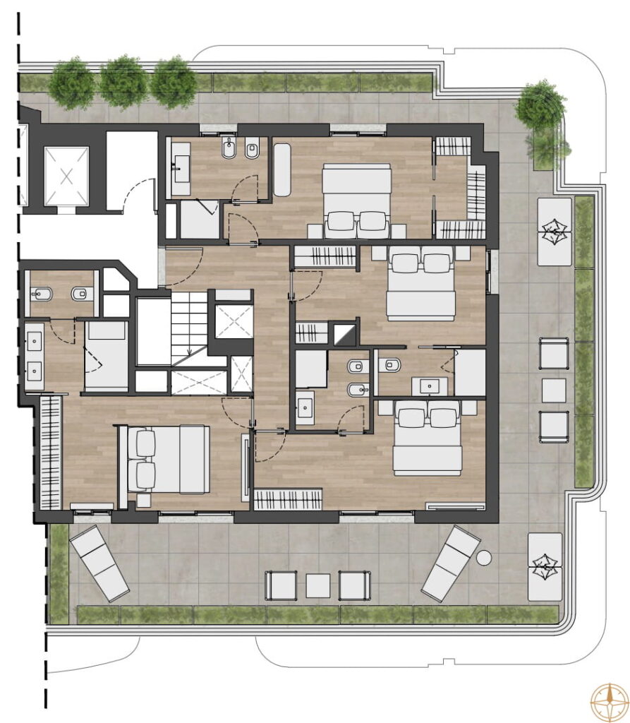 Sole Penthouse Monaco 9th floor